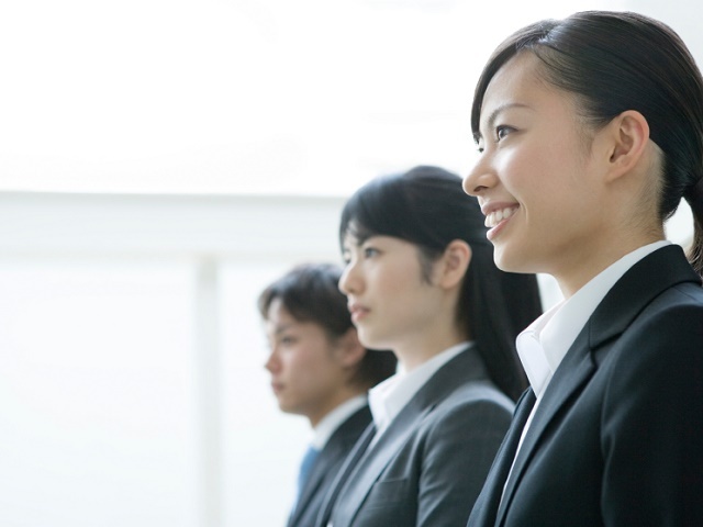 Smiling business woman