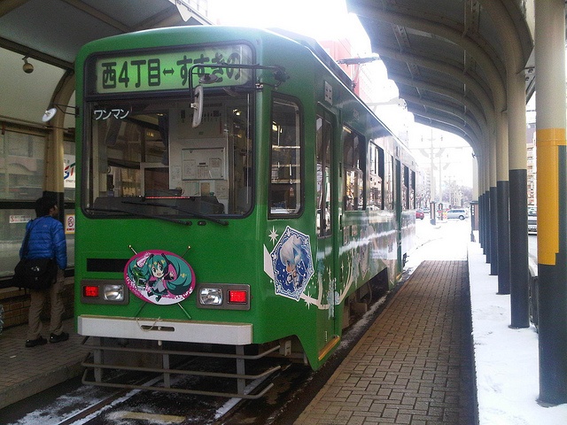 雪ミク電車