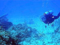 水中に響き渡る潜水艦のソナー音（※音声注意）
