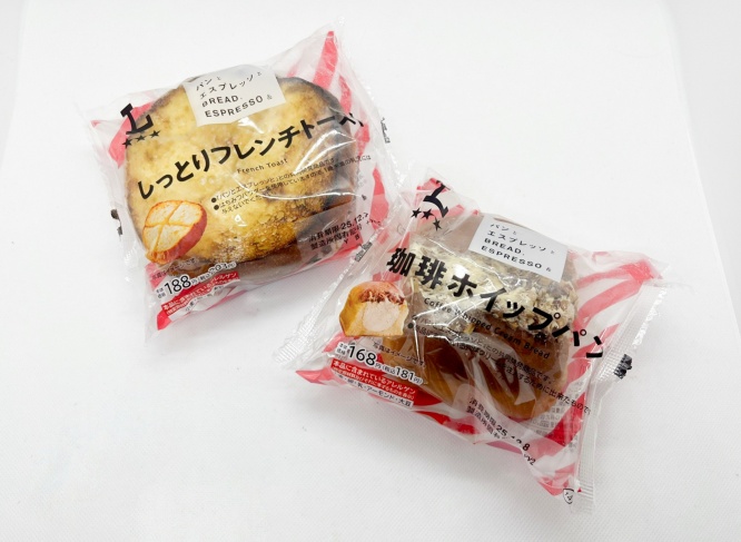 人気ベーカリー「パンとエスプレッソと」が共同開発！ローソン限定『しっとりフレンチトースト』『珈琲ホイップパン』