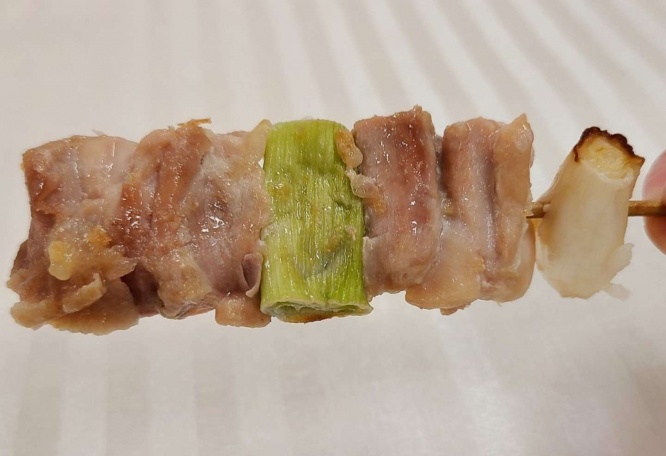 特製弁当の焼鳥