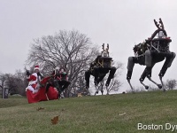 トナカイ失業。サンタはロボットトナカイに乗ってメリークリスマス！