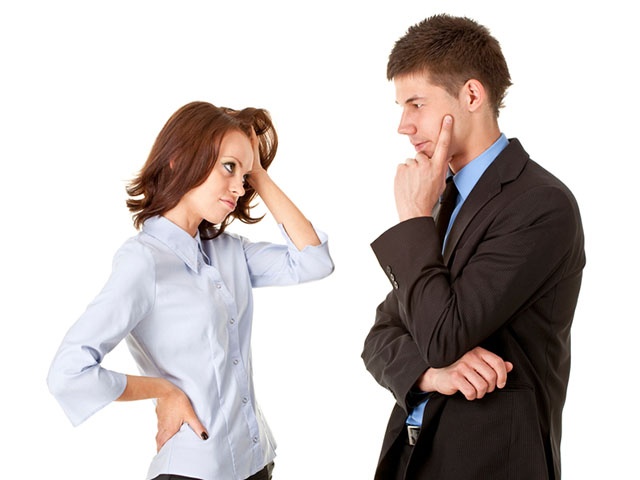 young business couple