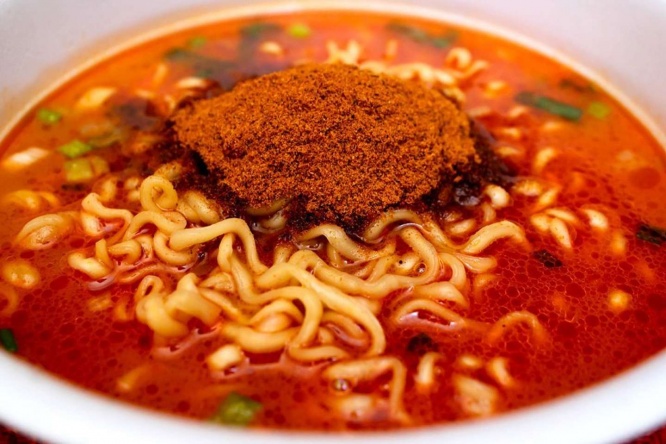 いつもの「辛辛魚」完成