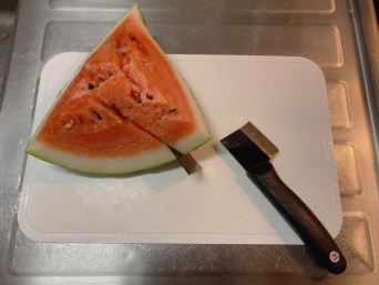 よーし、スイカ食べるぞ→ファッ！？　まさかの結果に「手入れの大切さを改めて学びました」