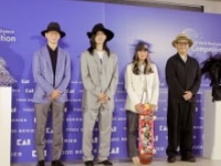 貝印社長兼COO・遠藤浩彰氏、日爪ノブキ氏、四十住さくら、株式会社栗原・栗原亮代表取締役社長