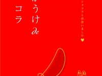チョコでコーティングしたバレンタインデー向けの“ばかうけ”新大阪駅で期間限定発売