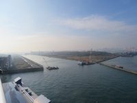 東京湾埋め立て地の「中央防波堤」