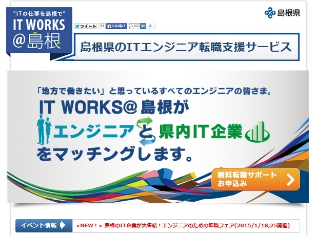 IT WORKS＠島根のトップページ