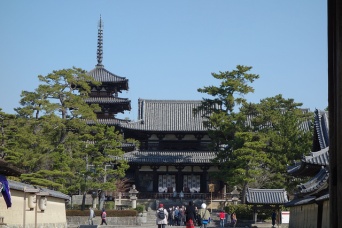 法隆寺（Richard, enjoy my life!さん撮影、Flickrより）