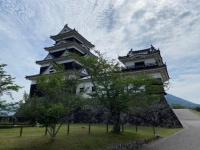 これが大洲城。この天守に泊まることができる