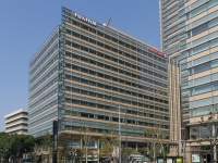 富士フイルムおよび富士ゼロックス本社が所在する東京ミッドタウンWestビル（「Wikipedia」より）