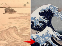 葛飾北斎の波の絵を年代順にならべてみた