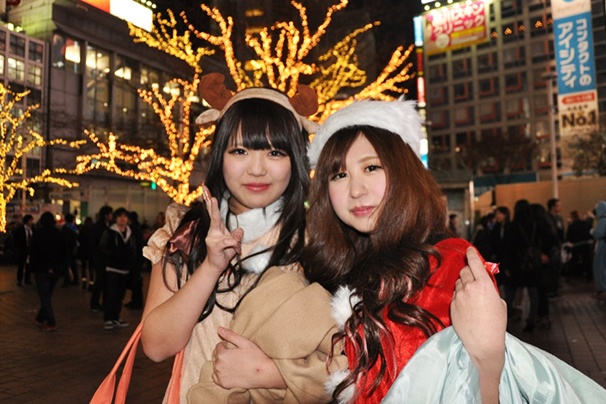 2014年12月25日 クリスマス様子@渋谷