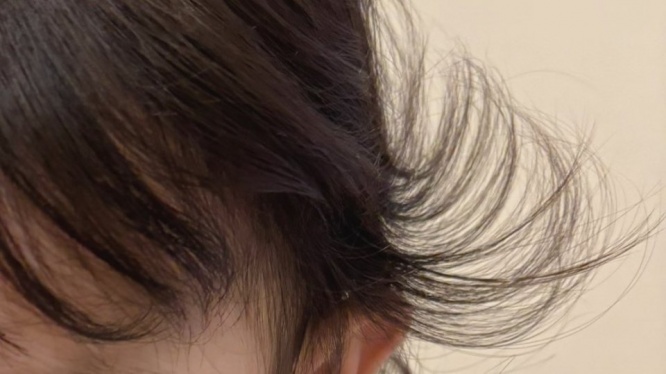 癖っ毛の1歳娘に話しかけてきたおばちゃん「くるんとなってるね」　→その後の発言に1.2万人がほっこり