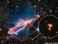 宇宙からの挑戦状か？ジェイムズ・ウェッブ宇宙望遠鏡が深宇宙ではてなマークを発見