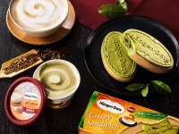ハーゲンダッツ、今夏の新作は「抹茶のクレームブリュレ」と「ほうじ茶ラテ」