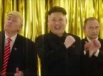 トランプ大統領、金正恩、プーチン大統領がフレンドリーに踊るＣＭが公開