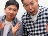 爆笑問題の田中裕二（左）、太田光（右）