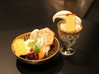軽飲食ゾーンではこんなスイーツも