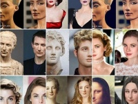 今生きているならこうなる？歴史上の有名人物をデジタルペイントで現代人風に再現