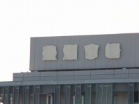 「豊洲市場」の文字は隠されている状態