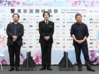 深田晃司監督、役所広司、是枝裕和監督(c)2020 TIFF