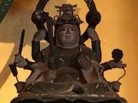 八臂宇賀神弁財天（画像提供：智禅寺住職・木野本快眞さん、以下同）