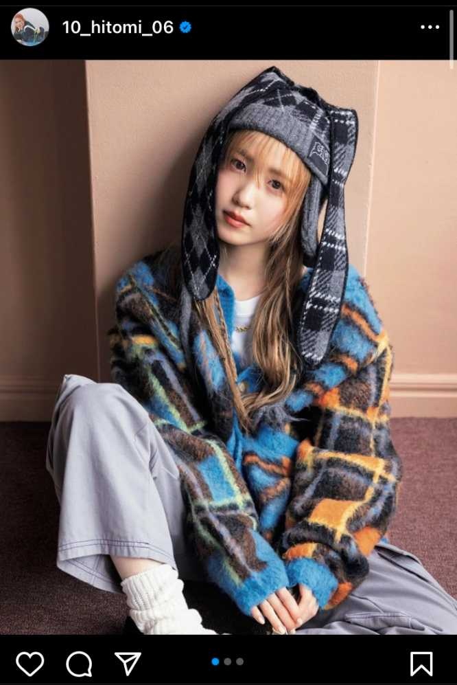 インスタグラム：本田仁美(@10_hitomi_06)