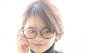 冬服の着納め☆オフタートルに似合うショート風アレンジ