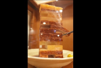 ショーケースの反射が湯気っぽくも見える...（写真はRokusanさん提供）