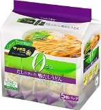 サッポロ一番 グリーンプレミアム0(ゼロ) 鴨だしうどん 5食P