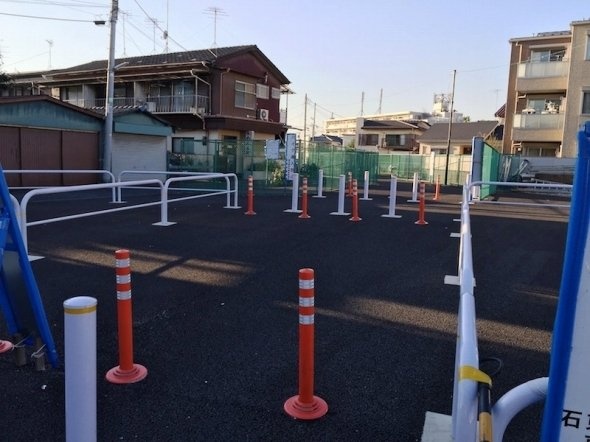 歩行者通路が先行開通