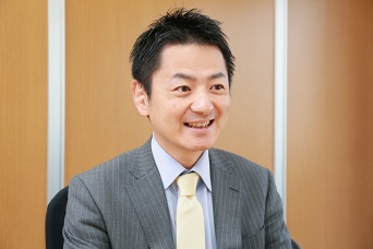 株式会社エビソル代表取締役社長の田中宏彰氏