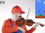 １本のヴァイオリンでマリオのテーマソングを披露！素人レベルからエリートまで