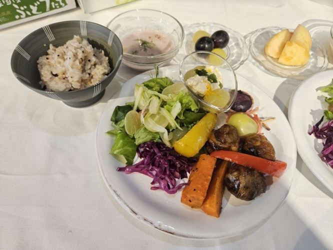 ぶどう定食
