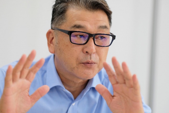 岡崎郁（撮影・弦巻勝）