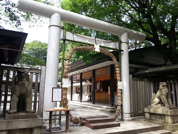 乃木神社の茅の輪