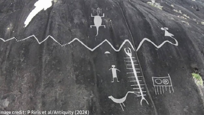 43mの大蛇など古代の巨大な岩絵は、南米先住民の縄張りを示していたかもしれない
