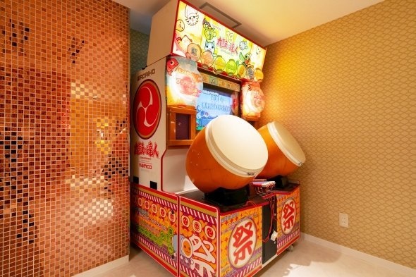 太鼓の達人が設置されている部屋の写真（提供：Best Delight Group）