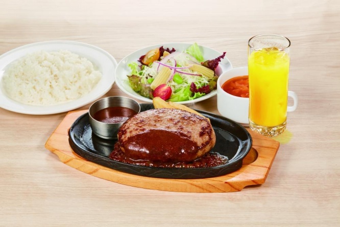 手ごねハンバーグ