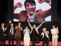 (左から)アインシュタイン・河井ゆずる、板尾創路、小籔一豊、ゆりやんレトリィバァ、GABEZ(MASA、hitoshi)、OCTPATH・高橋わたる、(モニター)ソラシド・本坊元児