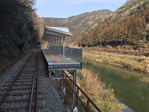 3月19日に開業する清流みはらし駅（以下画像は錦川鉄道提供）