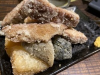 おでんの唐揚げ。　「朴葉＝ニャン」（＠obashuji）さんのツイートより