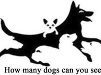 この絵の中に犬は何匹見える？見えた犬の数で精神年齢がわかるという面白心理テスト（占い）