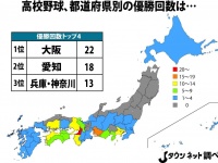 ※優勝校数は春夏通算、2017春のセンバツまでを集計