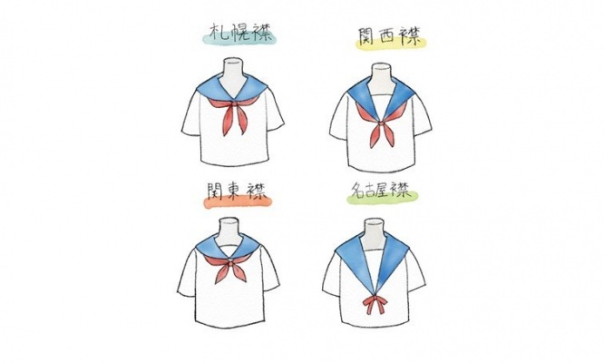 セーラー服の「襟の形」にも、地域差があるらしい　いったいなぜ？大手制服メーカーに聞いた