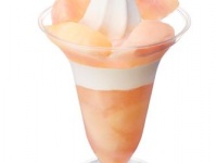 完熟白桃パフェ