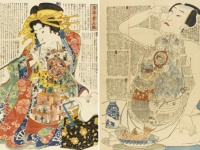 人体に仕込まれたカオスな世界。19世紀の木版画に描かれた歌舞伎役者人体解剖図