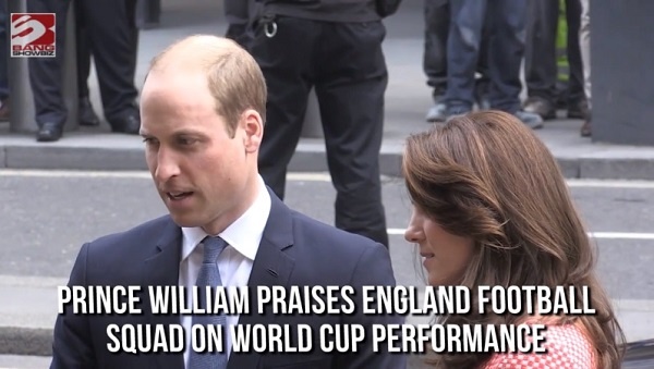英ウィリアム王子、W杯で敗退を喫したイングランド代表にツイート「この代表チームはこの上ない誇り」